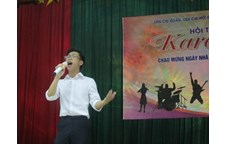 Hội thi hát Karaoke chào mừng ngày Nhà giáo Việt Nam 20/11 thành công tốt đẹp