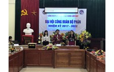 Đại hội công đoàn bộ phận khoa Nông Lâm Ngư nhiệm kỳ 2017-2022 diễn ra thành công tốt đẹp!