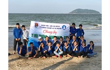 Sinh viên Viện Nông nghiệp và Tài nguyên chung tay bảo vệ môi trường biển