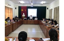 Viện Nông nghiệp và Tài nguyên tổ chức họp cán bộ toàn viện phiên tháng 9 năm 2018