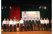 Lễ ký kết biên bản ghi nhớ hợp tác toàn diện với Công ty cổ phần C.P. Việt Nam 