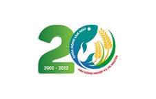 Viện Nông nghiệp và Tài nguyên thông báo hình ảnh biểu trưng của Lễ kỷ niệm 20 năm khoa Nông Lâm Ngư - các ngành nông lâm ngư