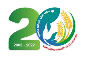  Viện Nông nghiệp và Tài nguyên thông báo hình ảnh biểu trưng của Lễ kỷ niệm 20 năm khoa Nông Lâm Ngư - các ngành nông lâm ngư